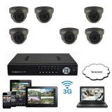 Giá trọn bộ 6 camera gắn trần - HD-196DI