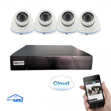 Lắp đặt camera, bộ 4 cái AHD 720P-D4.1