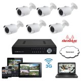 Lắp camera quan sát công ty - Bộ 6 camera HD-W735HT