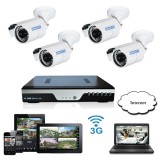 Giá trọn bộ 4 camera hồng ngoại - HDpro-1165T
