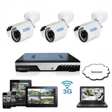 Giá trọn bộ 3 camera hồng ngoại HDpro-1165T