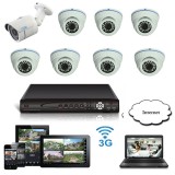 Giá trọn bộ 08 camera quan sát - HD-R08M7