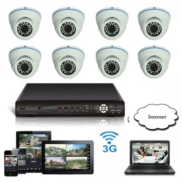 Giá trọn bộ 08 camera quan sát - HD-R08M1