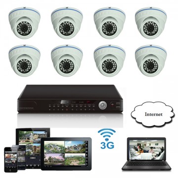 Giá trọn bộ 08 camera quan sát - HD-R08M2