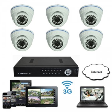 Giá trọn bộ 06 camera quan sát - HD-T06M1