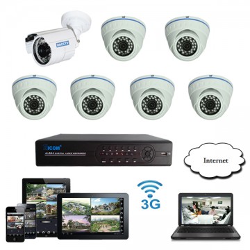 Giá trọn bộ 07 camera quan sát - HD-T07M1