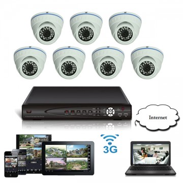 Giá trọn bộ 07 camera quan sát - HD-R07M1
