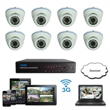 Giá trọn bộ 08 camera quan sát - HD-T08M3