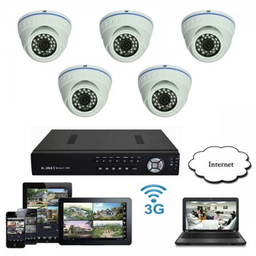 Giá trọn bộ 05 camera quan sát - HD-T05M4
