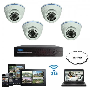 Giá trọn bộ 04 camera quan sát - HD-T04M6