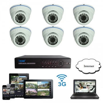 Giá trọn bộ 06 camera quan sát - HD-T06M7