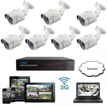 Giá trọn bộ 07 camera quan sát - HD-T07M7