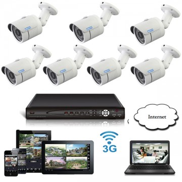 Giá trọn bộ 07 camera quan sát - HD-R07M2
