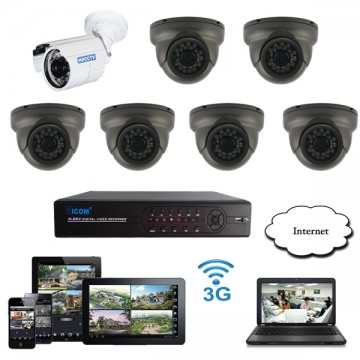 Giá trọn bộ 07 camera quan sát - HD-T07M6