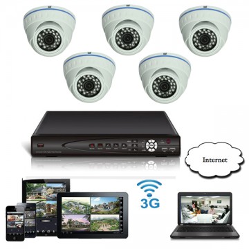 Giá trọn bộ 05 camera quan sát - HD-R05M3