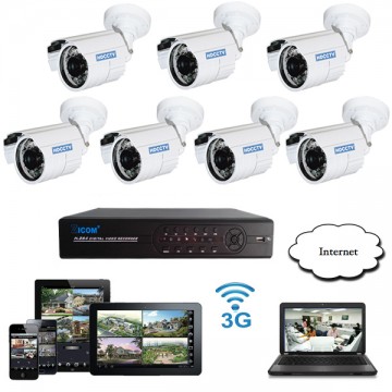 Giá trọn bộ 07 camera quan sát - HD-T07M8