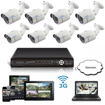 Giá trọn bộ 08 camera quan sát - HD-R08M5