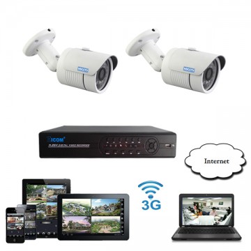 Giá trọn bộ 02 camera quan sát - HD-T02M4
