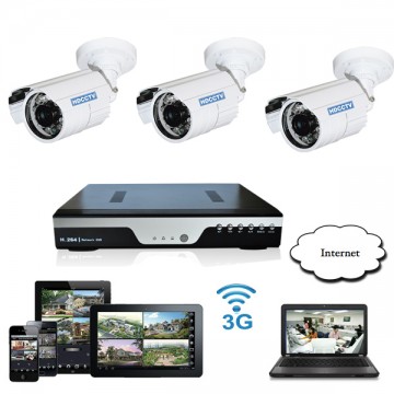 Giá trọn bộ 03 camera quan sát - HD-T03M6