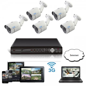 Giá trọn bộ 05 camera quan sát - HD-R05M4
