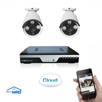 Bộ 2 camera thân AHD 2.0M
