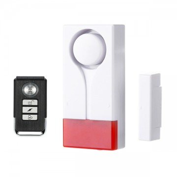 Báo động gắn cửa có remote